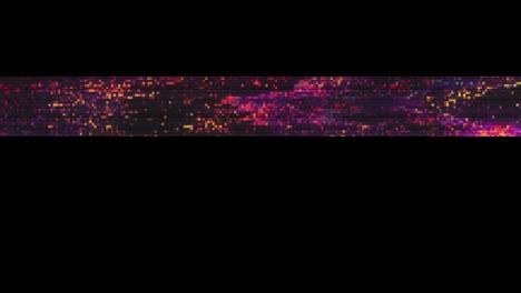 diseño único ruido de píxeles digitales error de fallo daño de video, pantalla negra - uso para composición vfx o edición.