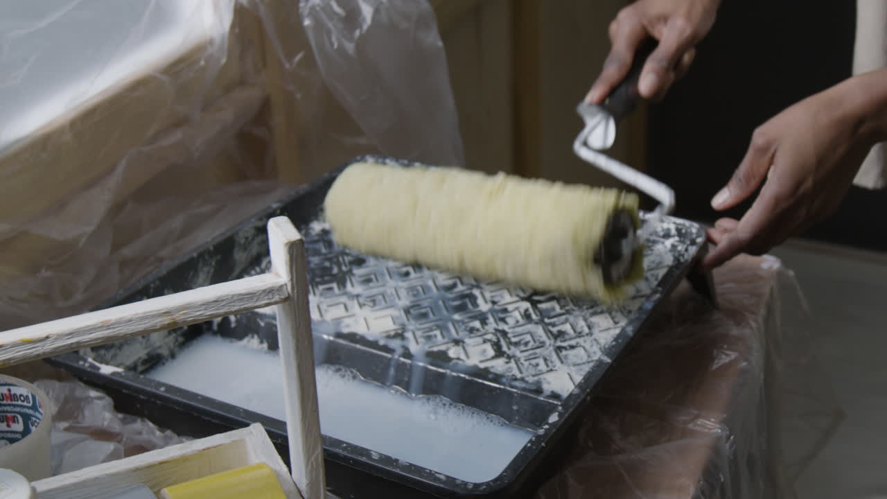 Painting with a Roller