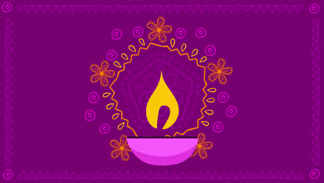 diwali diya illustration