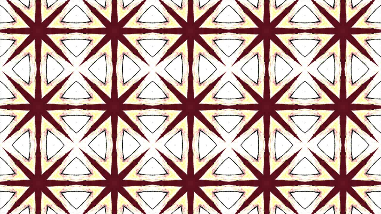 Kaleidoscope pattern background loop.
