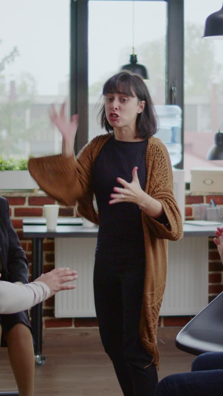 Conflict Resolution in Group Therapy Session