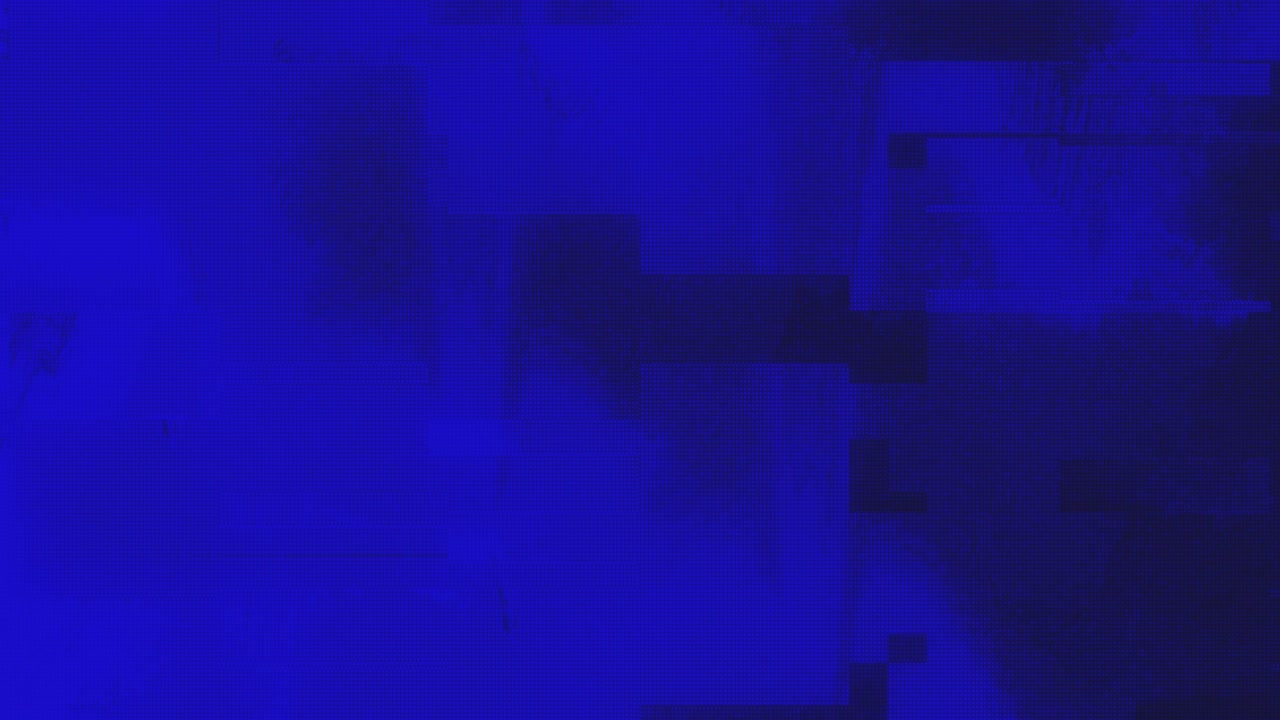 diseño único abstracto animación digital ruido de píxeles error de fallo daño de video
