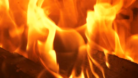 slow motion, close up, burning fire, flames background