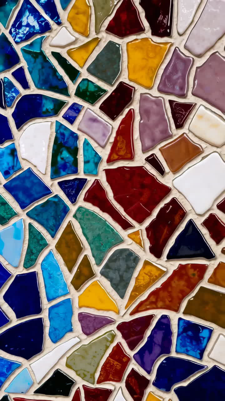 Colorful Mosaic Tile Pattern
