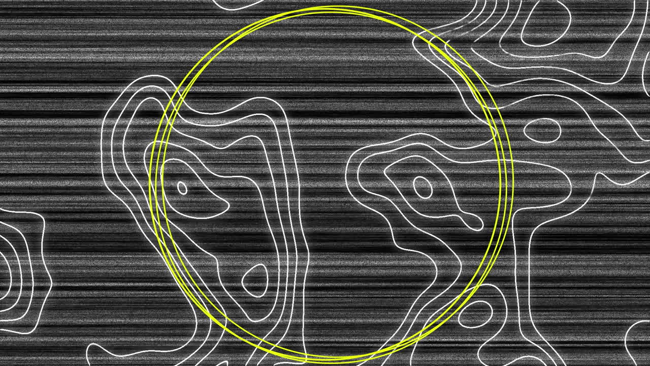 다채로운 모양과  ⁇  라인에 대한 간섭의 애니메이션