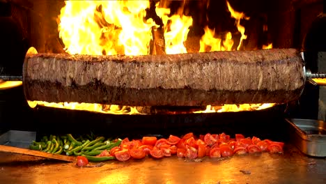 doner kebap - comida tradicional del medio oriente
