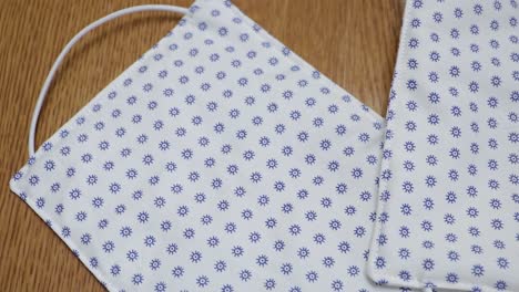 pair of covid-19 prevention surgical face mask high quality cotton hand-made protection equipment