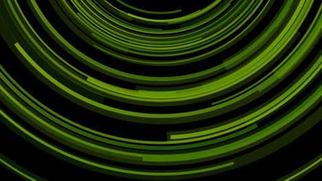 dark green circular lines abstract futuristic technology motion background