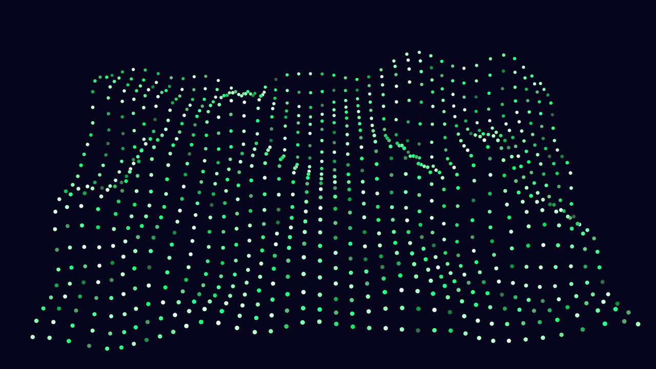величественный 3d горный хребет иллюзия глубины и высоты