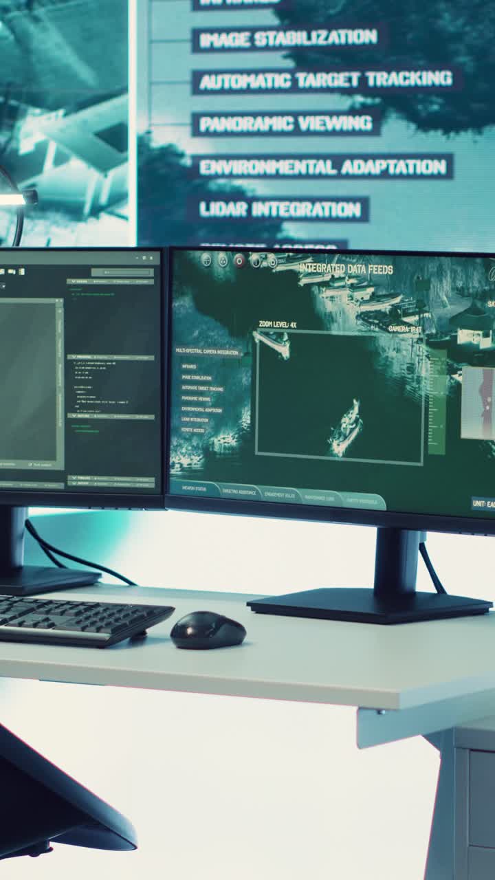 Flussi di dati integrati e sorveglianza su doppi monitor