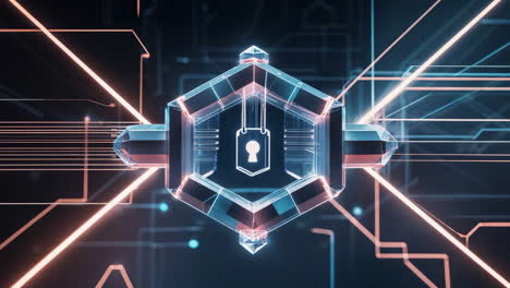 digital security and data protection concept