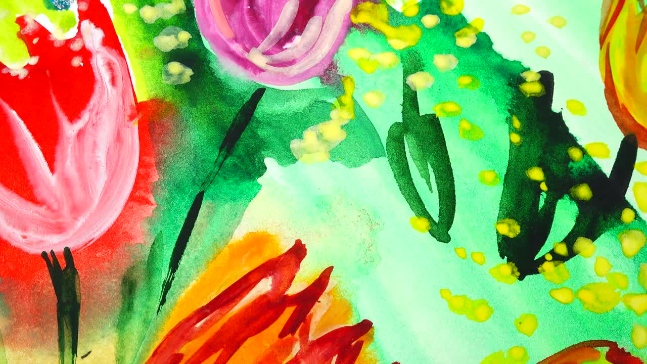 Desenho de flores