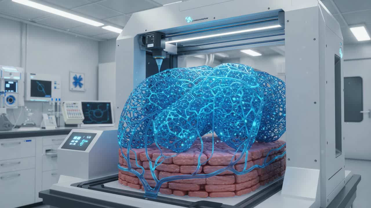 3D Bioprinting: A High-Tech Process of Creating Vascularized Tissue Structures Using Advanced Printing Technology for Medical Applications