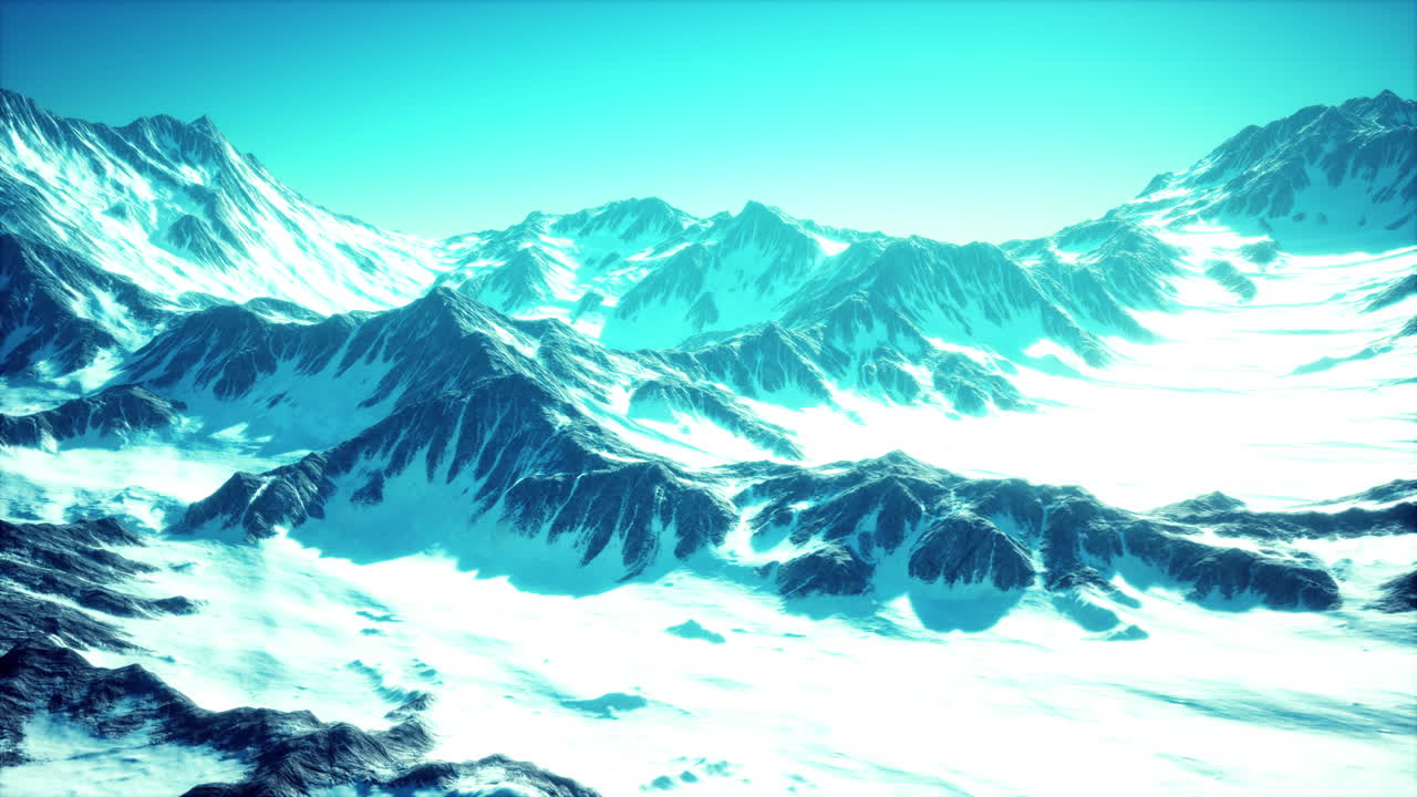 푸른 하늘과 함께  ⁇ 은 날에 눈이 내린 매터호른 봉우리의 경치 좋은 전망