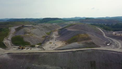 Eine-Antenne-über-Einem-Kohletagebau-In-West-Virginia