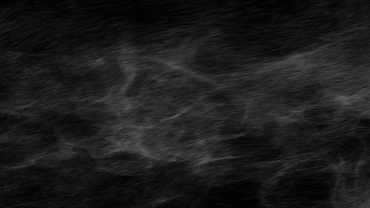 Fast moving wind fog or mist texture on black background. Dynamic overlay for storm, speed, or spooky atmospheres