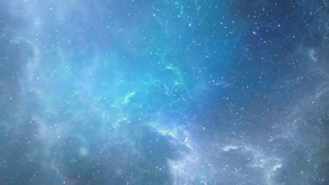 blue galaxy cg animation