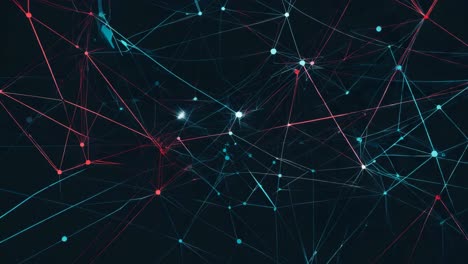 visualización de la red abstracta