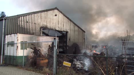 warehouse burning 1080p 24fps full hd