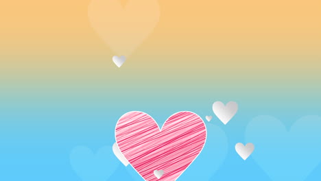 Animated-closeup-romantic-red-hearts-on-Valentines-day-background-1
