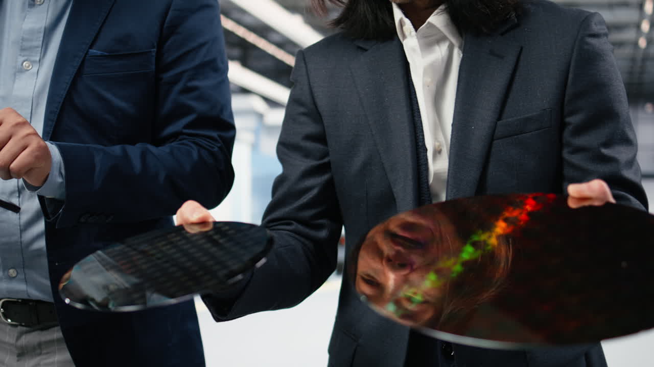 Analyse af behandlet siliciumwafer, automatisering og ledere