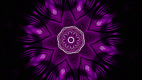 patrón de mandala púrpura abstracto