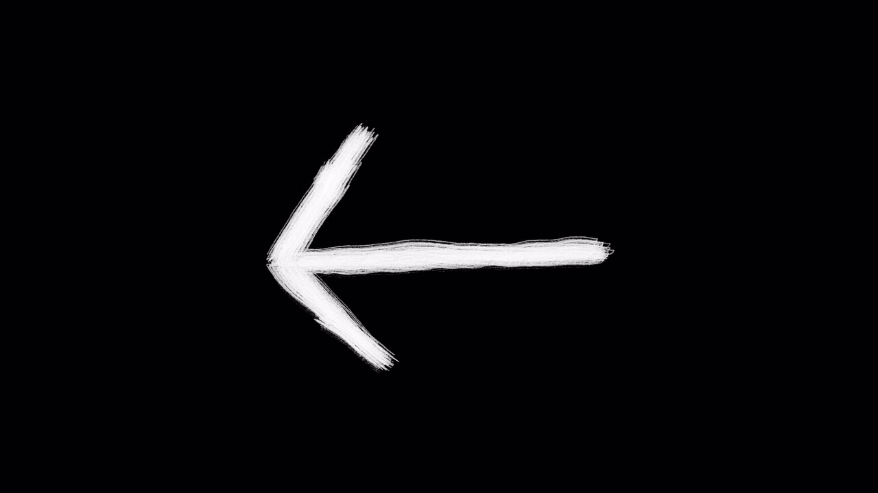 Chalk Left Arrow Animation