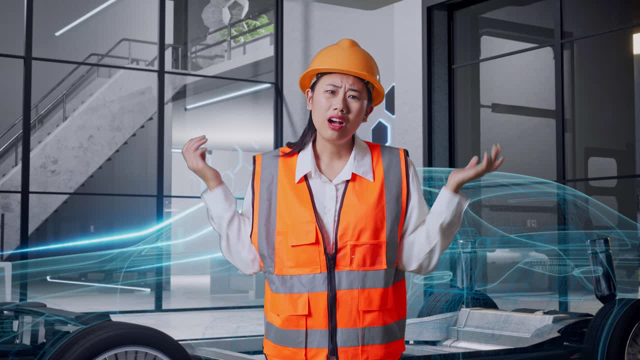 현대 전기 자동차 제조 시설에서 좌절 된 엔지니어