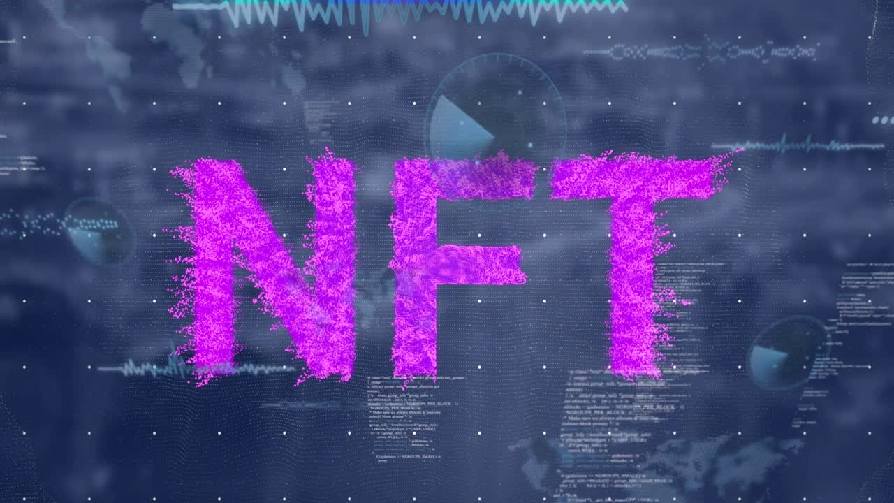 animación de la cadena de adn y fondo oscuro