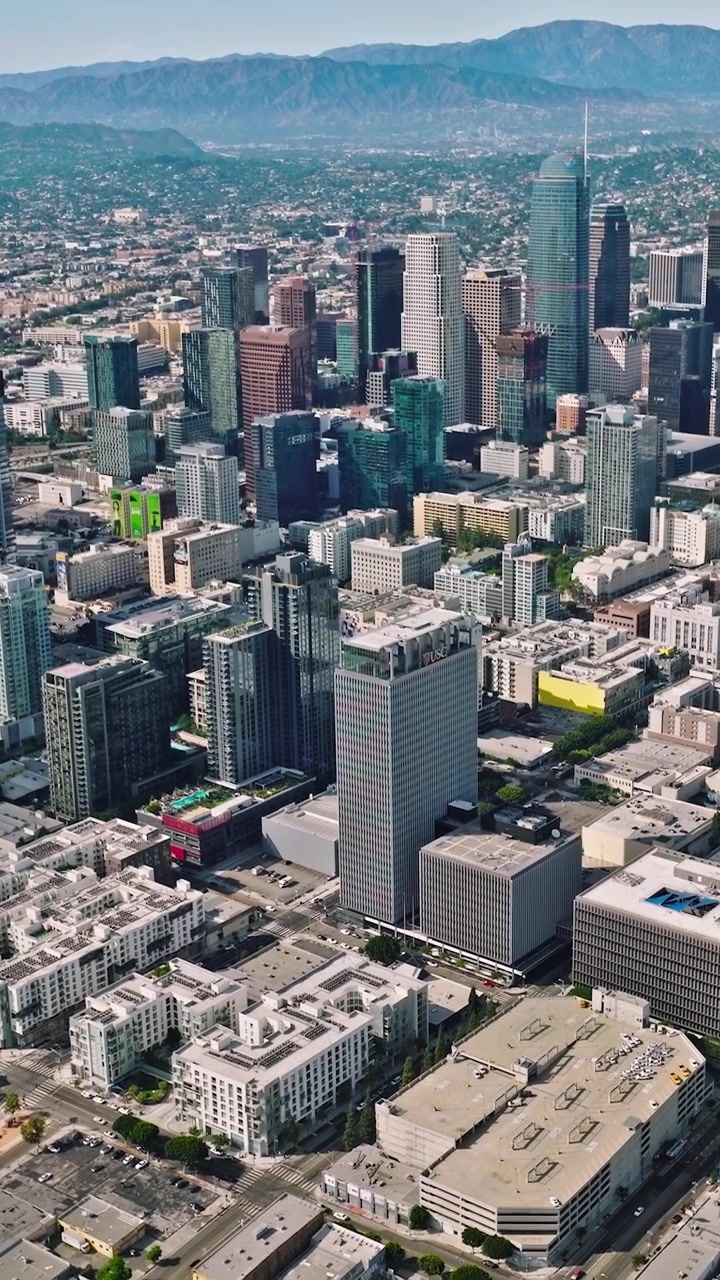 Skyline del centro di Los Angeles