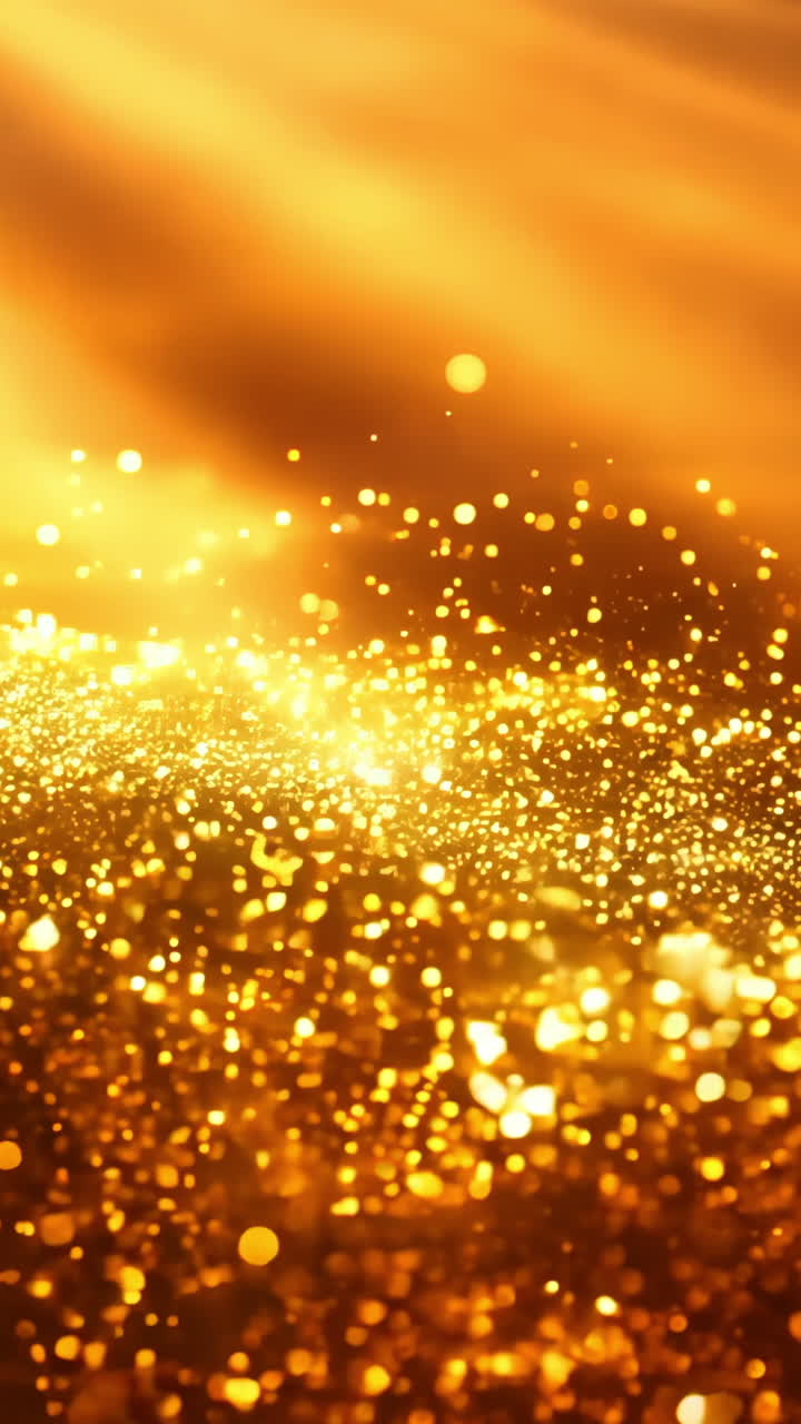 The image is a bright and colorful scene with a lot of sparkles. The sparkles are scattered throughout the image, creating a sense of movement and energy. Scene is one of excitement and joy