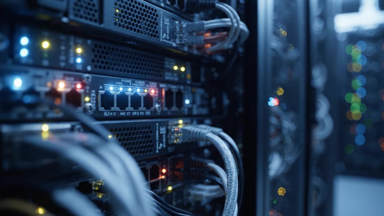 Capturing the Evolution of Data Centers: From High-Tech Server Racks to Networked Connectivity, Exploring the Heart of Digital Infrastructure