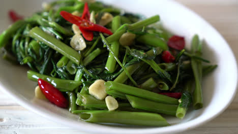 Stir-Fried-Chinese-Morning-Glory-or-Water-Spinach