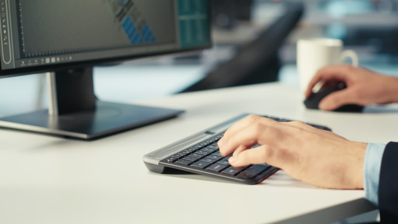 태양광 패널의 효율성을 향상시키기 위해 pc를 사용하는 광전자 공장 엔지니어