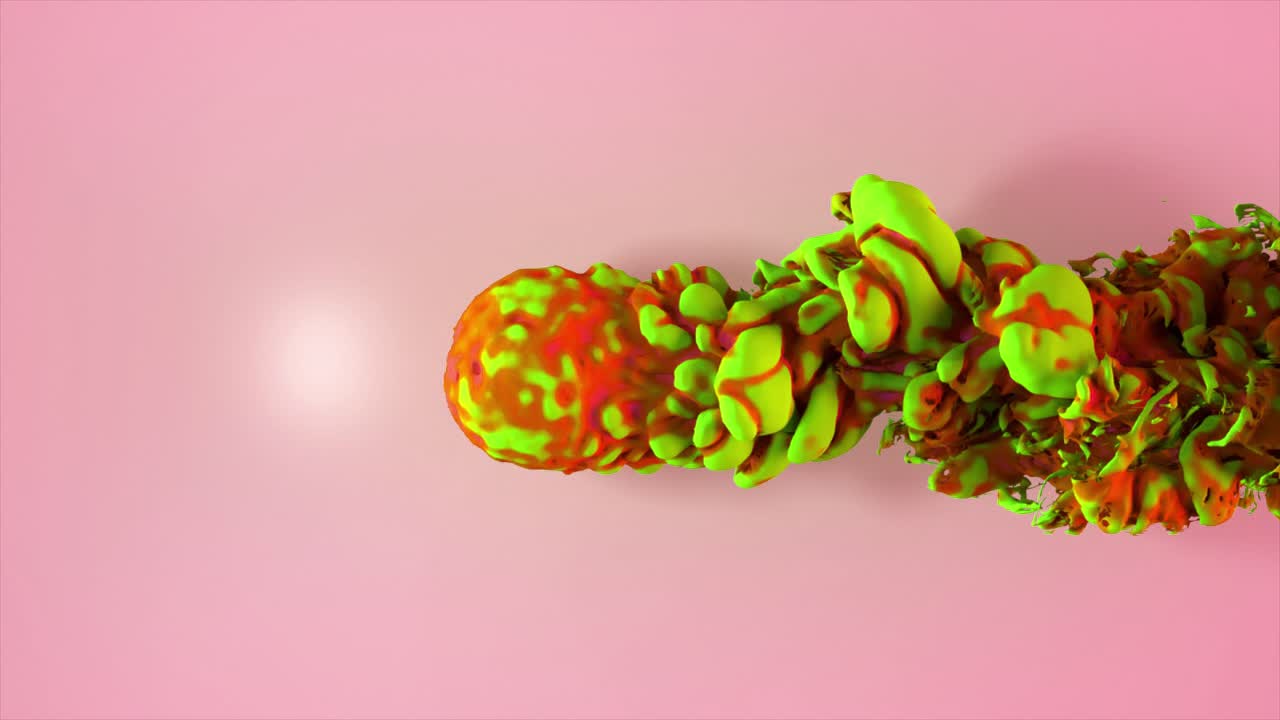 salpicaduras de tinta de colores