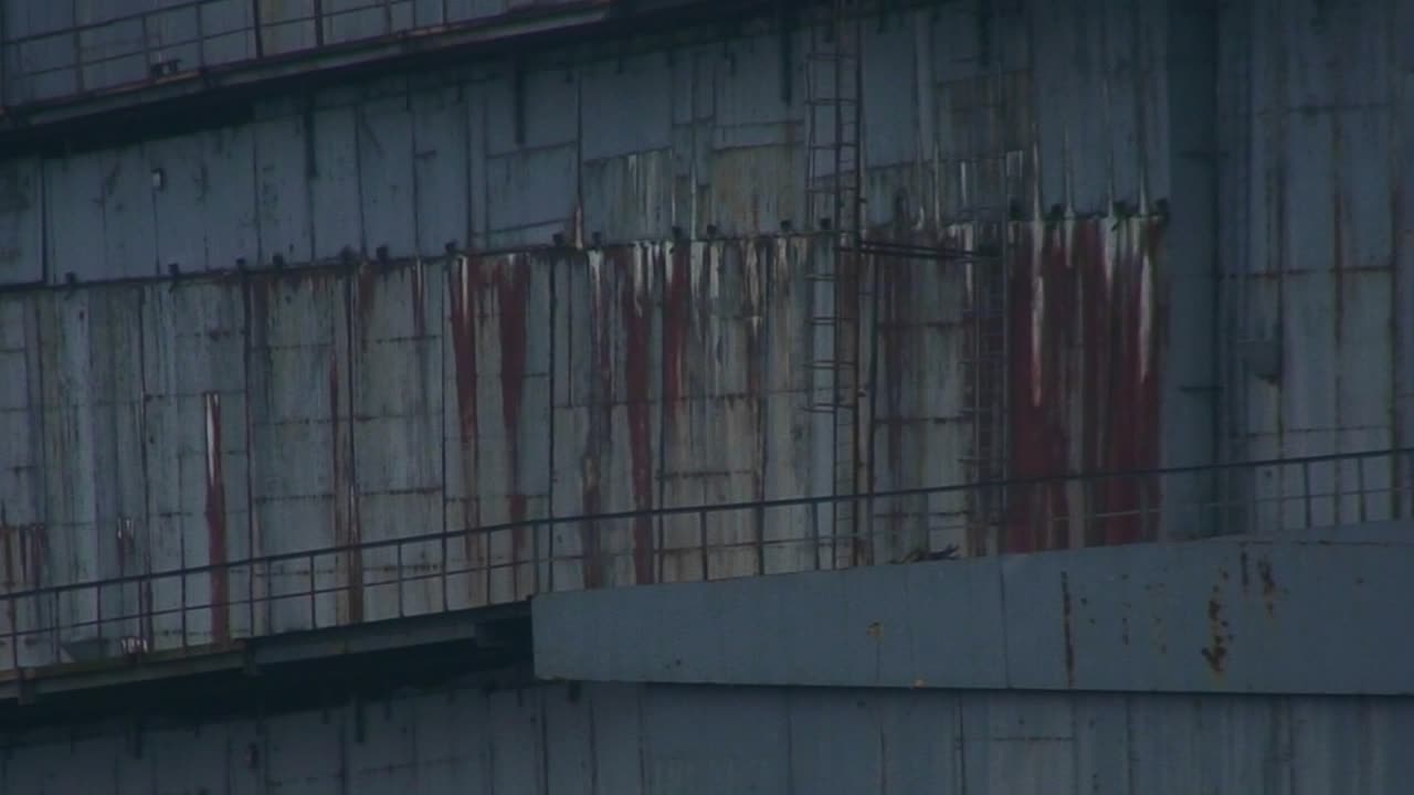 масштаб с заброшенного ядерного реактора в чернобыле