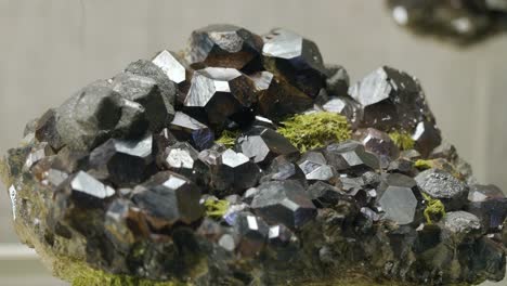 dark garnet crystal cluster