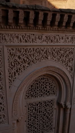 architectural details of an islamic historical building