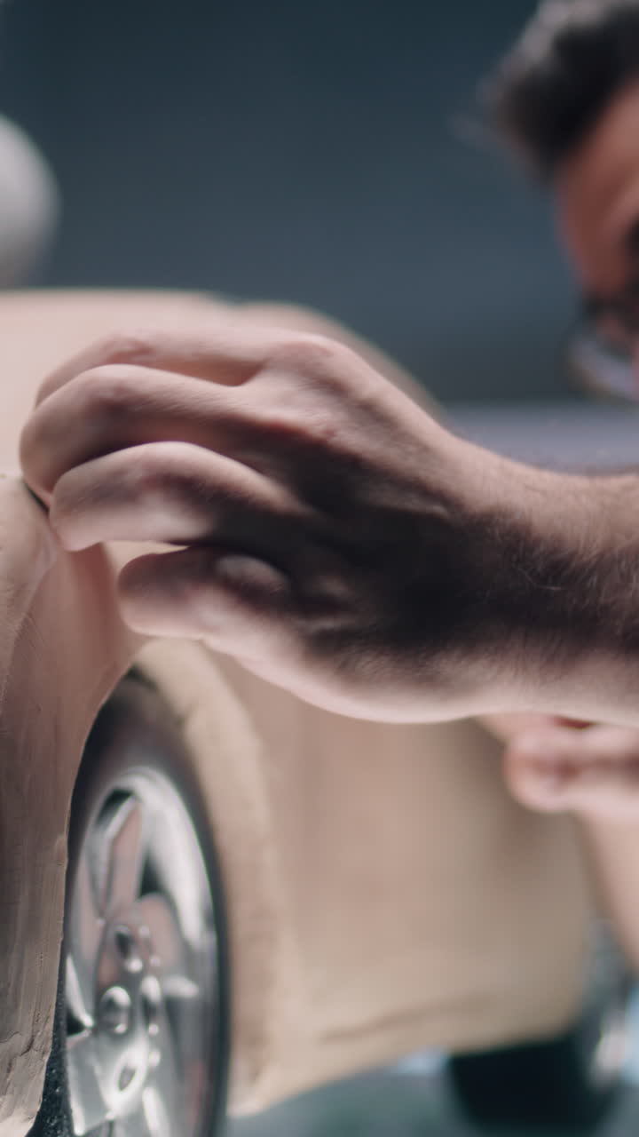 Car Design Clay Model