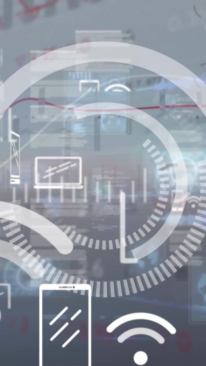 Animation af scanning, statistikregistrering og databehandling