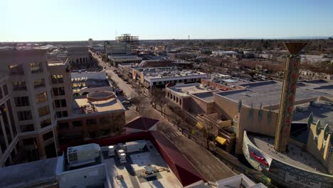 Modesto-California-Aerial-Push-in