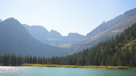 Salamander-Gletscher-Vom-Boot-Aus-Im-Glacier-Nationalpark-Betrachtet