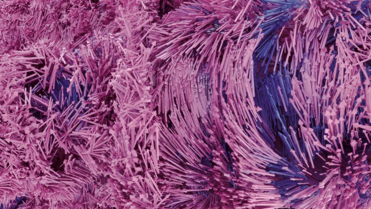 추상적인 화살표가 프레임을 가로질러 폭발합니다.