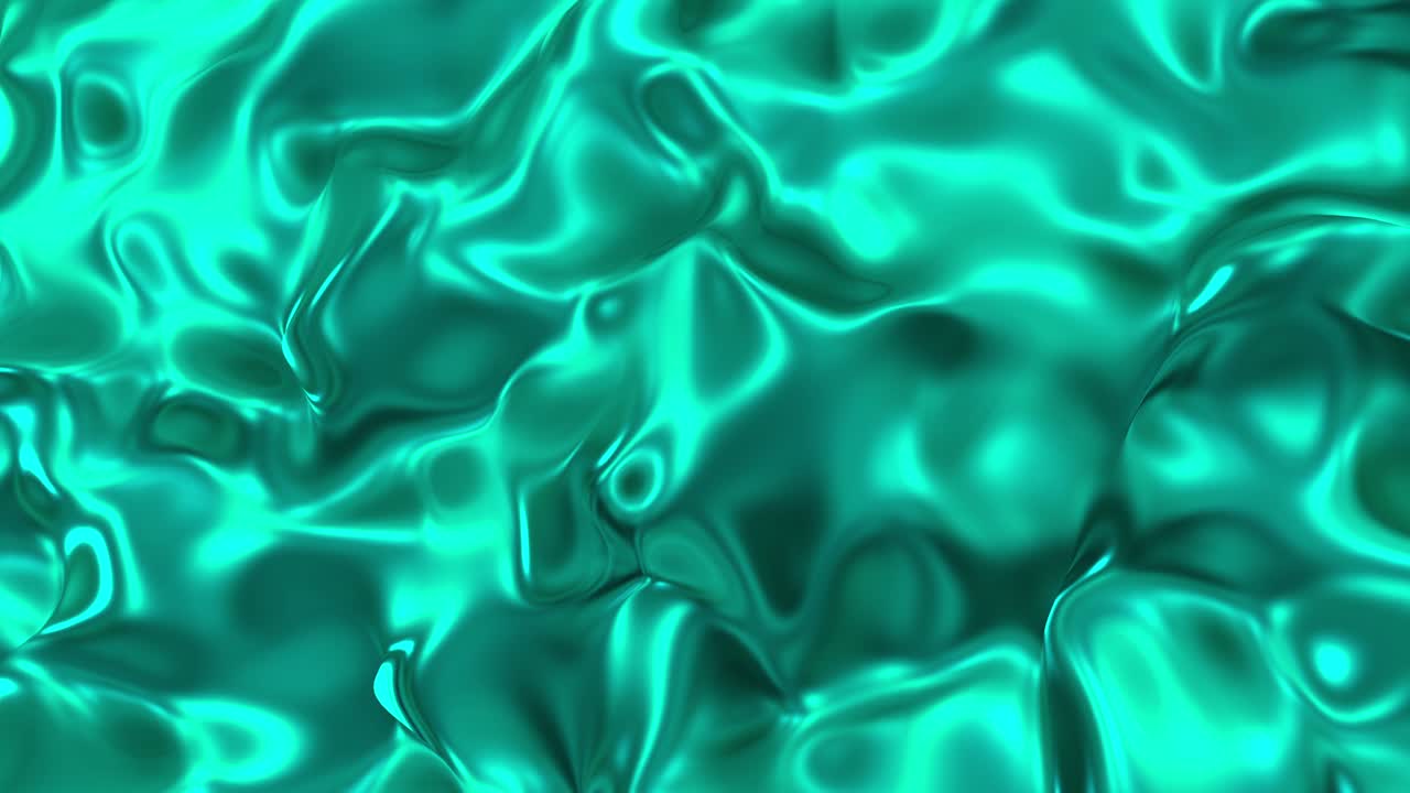 블루 메탈릭 웨이브 액체 배경, 글래머, 사틴, 라바 텍스처, 3d 렌더링 루프