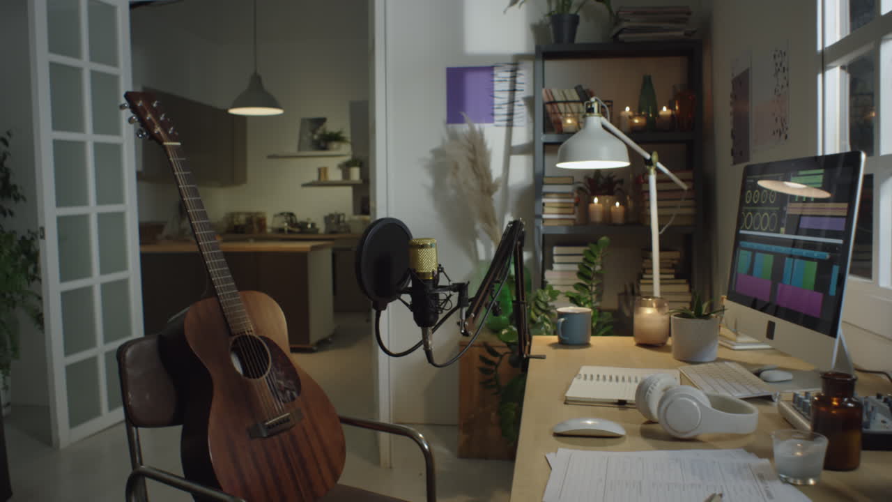 Cozy Home Recording Studio