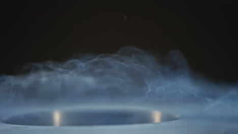 dry ice smoke experiment