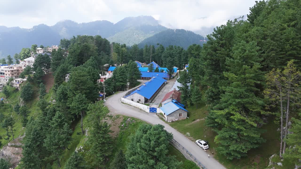Drone Footage of Khanaspur’s Old Schools A Walk Through Time