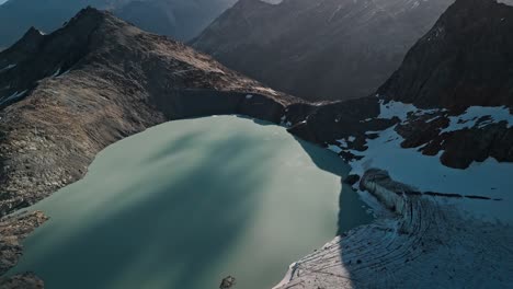 Ojo-del-Albino,-the-most-iconic-glacier-in-Ushuaia-