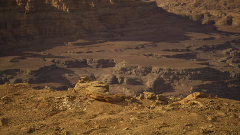exploring the rugged beauty of desert canyons at sunset in a remote landscape