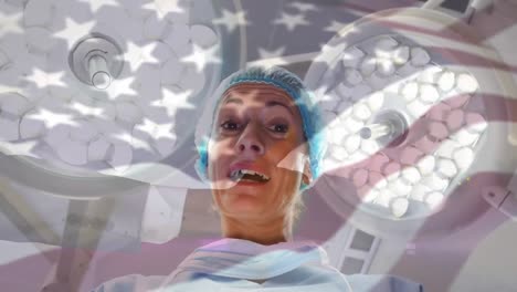 Animation-of-flag-of-usa-waving-over-surgeon